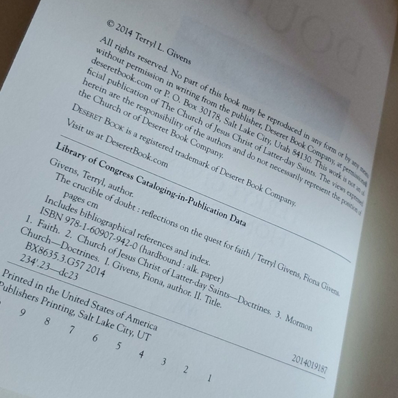 Religious "The Crucible of Doubt" - Picture 6 of 7